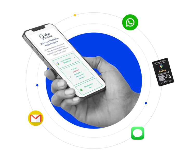 Branded Feedback Landing Page Branded Feedback Landing Page Guide your customers to the right channel through a branded evaluation interface. Fully customized to match your brand Options: Survey, Google Maps, or live support Works smoothly on all devices
